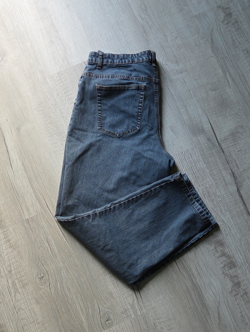 L.A. Blues Women's Boot Cut Jeans in Blue 18W